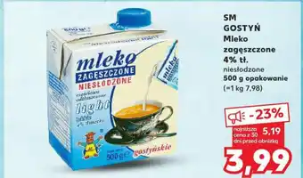 Kaufland SM GOSTYŃ Mleko zagęszczone 500g oferta
