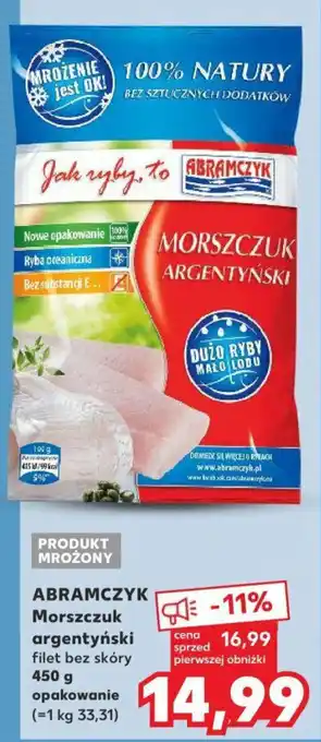 Kaufland ABRAMCZYK Morszczuk argentyński 450g oferta