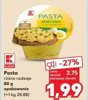 Kaufland Pasta 80 g oferta