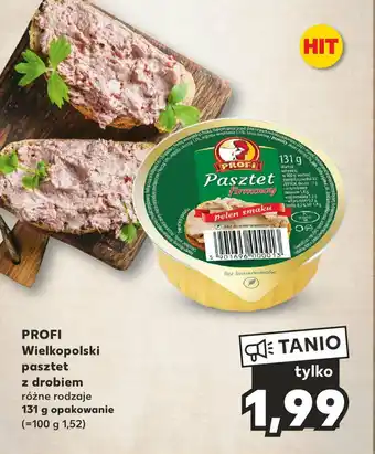 Kaufland PROFI Wielkopolski pasztet z drobiem 131 g oferta