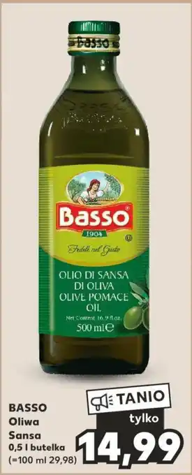 Kaufland BASSO Oliwa Sansa 0,5l oferta