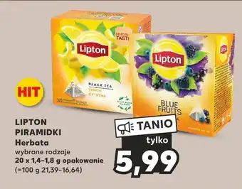Kaufland LIPTON PIRAMIDKI 20x1,4-1,8g oferta