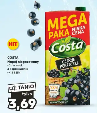 Kaufland COSTA Napój niegazowany 2l oferta