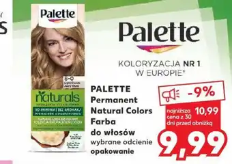 Kaufland PALETTE Permanent Natural Colors Farba do włosów oferta
