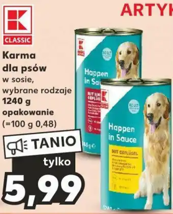Kaufland Karma dla psów 1240g oferta