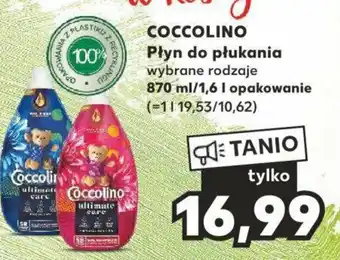 Kaufland COCCOLINO Płyn do płukania 870ml/1,6l oferta