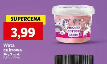 Lidl Wata cukrowa 50 g oferta