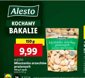 Lidl ALESTO Mieszanka orzechów prażonych 150g oferta