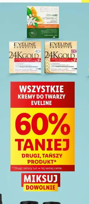 Lidl EVELINE WSZYSTKIE KREMY DO TWARZY oferta