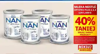 Lidl MLEKA NESTLÉ OPTIPRO PLUS 2, 3, 4 LUB 5, 800 G oferta