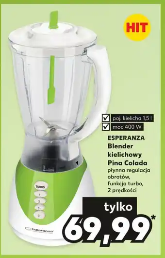 Kaufland Esperanza Blender kielichowy Pina Colada oferta