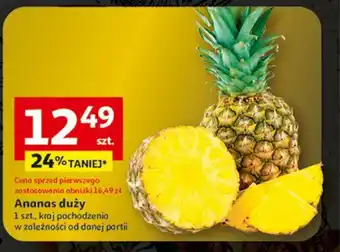 Auchan Ananas duży 1szt. oferta