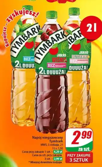 Dino Napój niegazowany Tymbark 2 l oferta