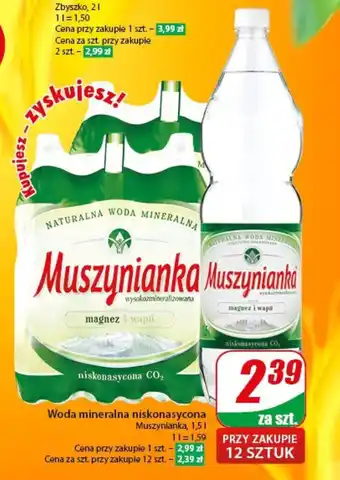 Dino Woda mineralna niskonasycona 1,5 l oferta