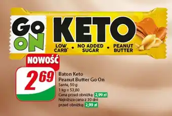 Baton Keto Peanut Butter Go On 50 g