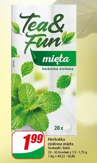 Dino Herbatka ziołowa mięta oferta