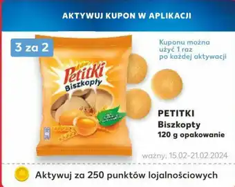 Kaufland PETITKI Biszkopty 120 g oferta