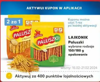 Kaufland LAJKONIK Paluszki 150/180 g oferta