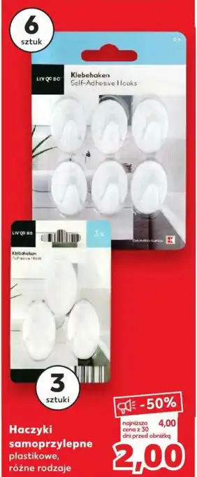 Kaufland Haczyki samoprzylepne 3 szt. oferta