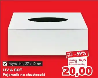 Kaufland LIV & BO Pojemnik na chusteczki oferta