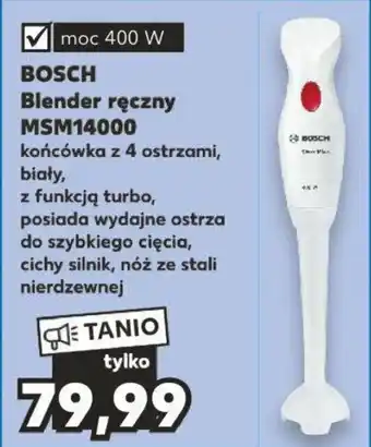 Kaufland BOSCH Blender ręczny MSM14000 oferta