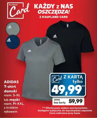Kaufland ADIDAS T-shirt damski / męski oferta