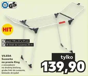 Kaufland VILEDA Suszarka na pranie King oferta