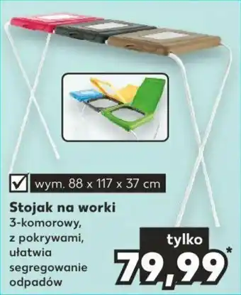 Kaufland Stojak na worki oferta