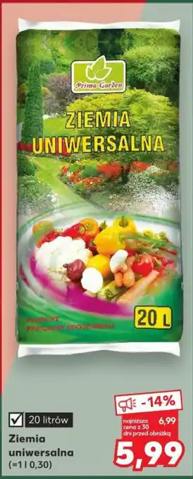Kaufland Ziemia uniwersalna 20 l oferta
