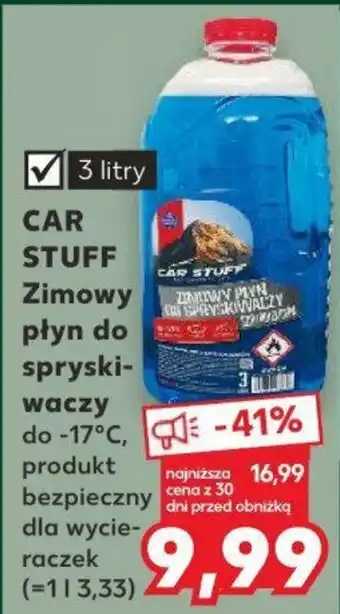 Kaufland CAR STUFF Zimowy płyn do spryskiwaczy oferta