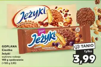 Kaufland GOPLANA Ciastka Jeżyki 140 g oferta