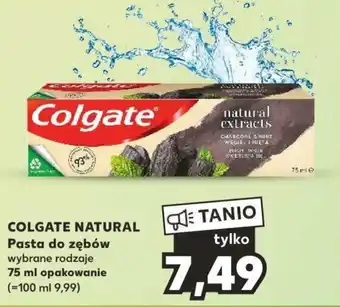 Kaufland COLGATE NATURAL Pasta do zębów 75 ml oferta