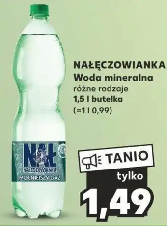 Kaufland NAŁĘCZOWIANKA Woda mineralna 1,5 l oferta