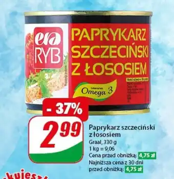 Dino Paprykarz szczeciński z łososiem 330 g oferta