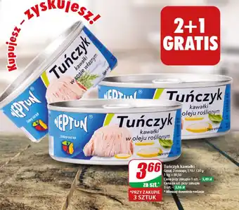 Dino Tuńczyk kawałki 170/120 g oferta