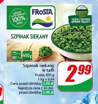 Dino Szpinak siekany w tafli 450 g oferta