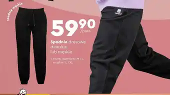 Biedronka Spodnie dresowe XL oferta