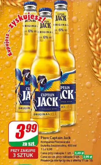 Dino Piwo Captain Jack 400 ml oferta