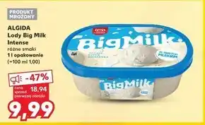 Kaufland Big Milk Lody bakalia 1000 ml oferta