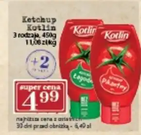 Społem Kotlin Ketchup łagodny 450 g oferta