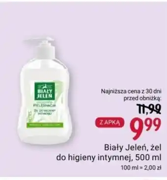 Rossmann Biały Jeleń żel do higieny intymnej 500 ml oferta