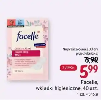 Facelle, wkładki higieniczne 40 szt.