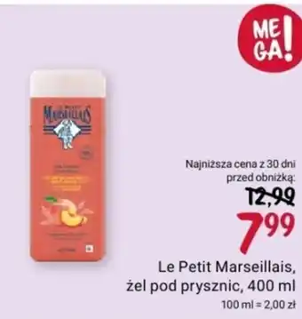 Rossmann Le Petit Marseillais żel pod prysznic 400 ml oferta