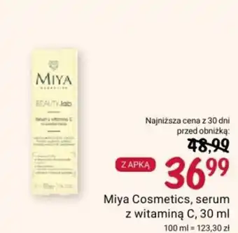 Rossmann Miya Cosmetics serum z witaminą C 30 ml oferta