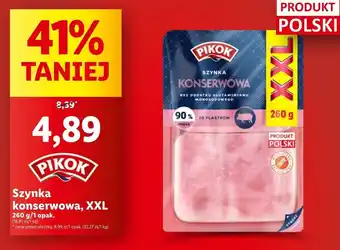 Lidl Szynka Pikok oferta