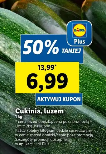 Lidl Cukinia Lidl oferta