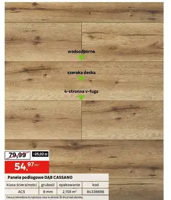 Leroy Merlin Panele podłogowe oferta