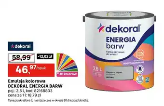Leroy Merlin Emulsja akrylowa Dekoral oferta
