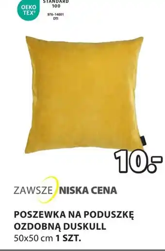 JYSK Poszewka na poduszkę TEX oferta