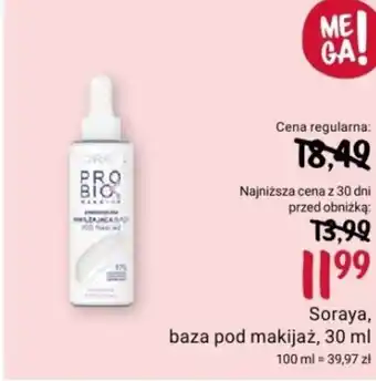 Rossmann Soraya baza pod makijaż 30 ml oferta